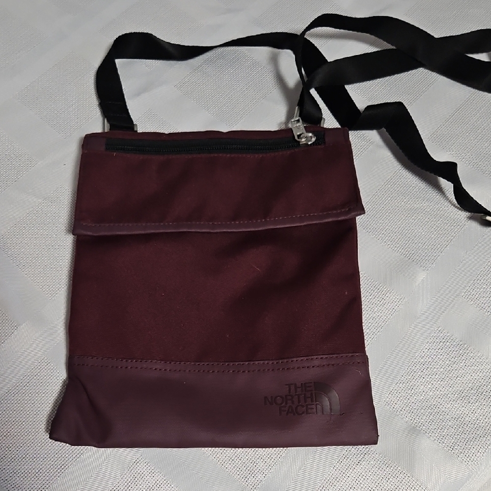The North Face Burgundy Crossbody Bag
